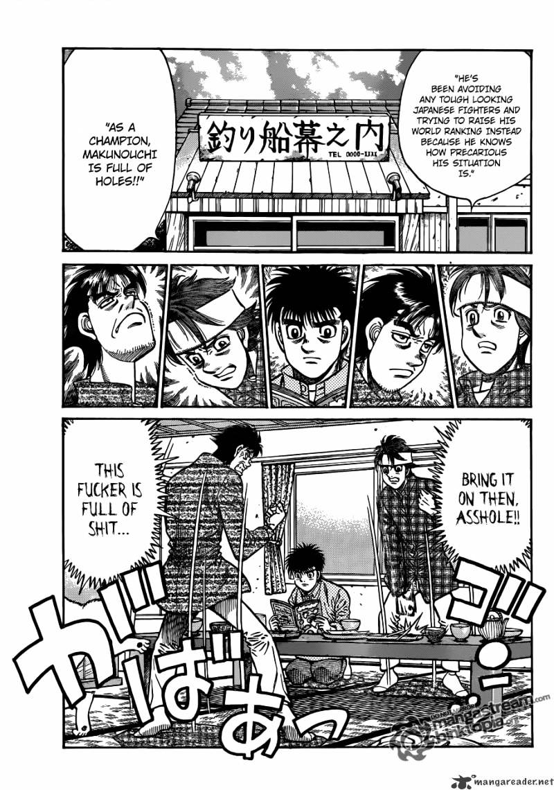 Hajime no Ippo: Fighting Spirit, Chapter 921 image 11